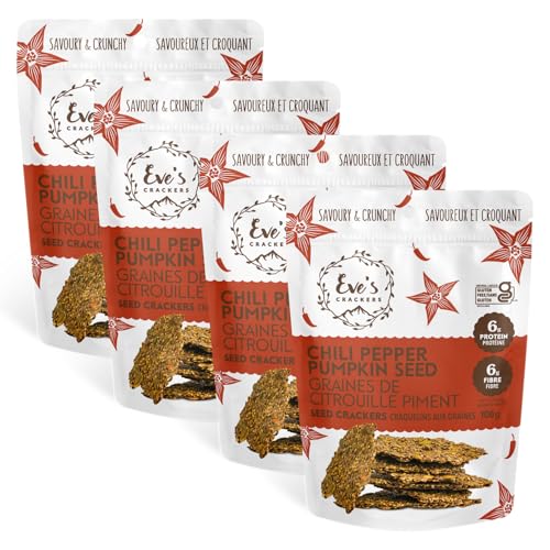 Eve's Crackers - Chili Pepper Pumpkin Seed (108g)