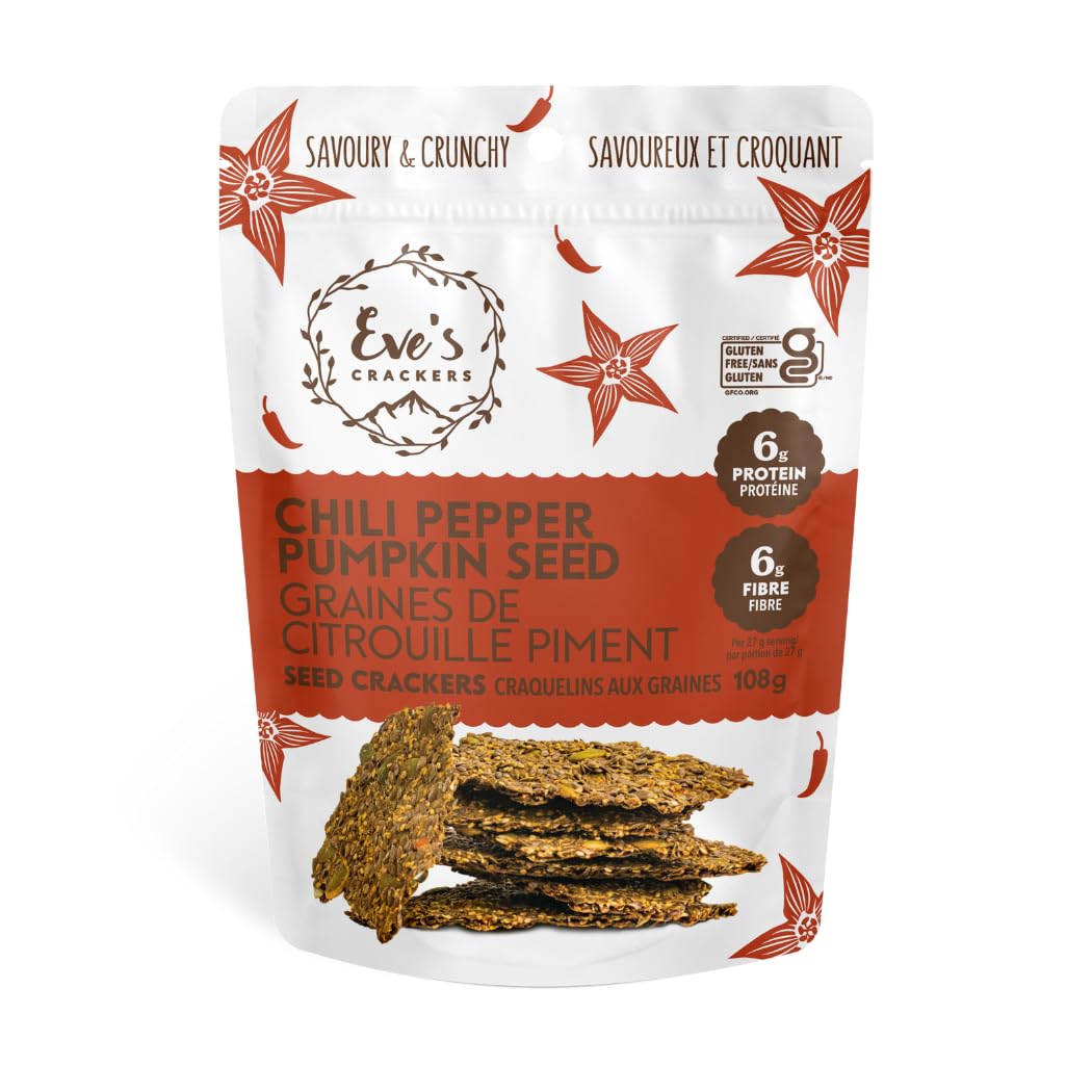 Eve's Crackers - Chili Pepper Pumpkin Seed (108g)
