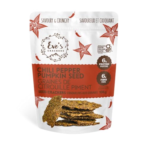 Eve's Crackers - Chili Pepper Pumpkin Seed (108g)