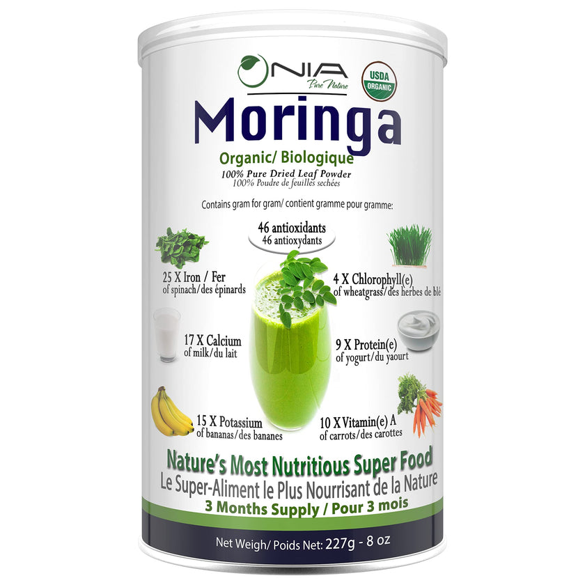 Nia Pure Nature - Organic Moringa Powder (227g)