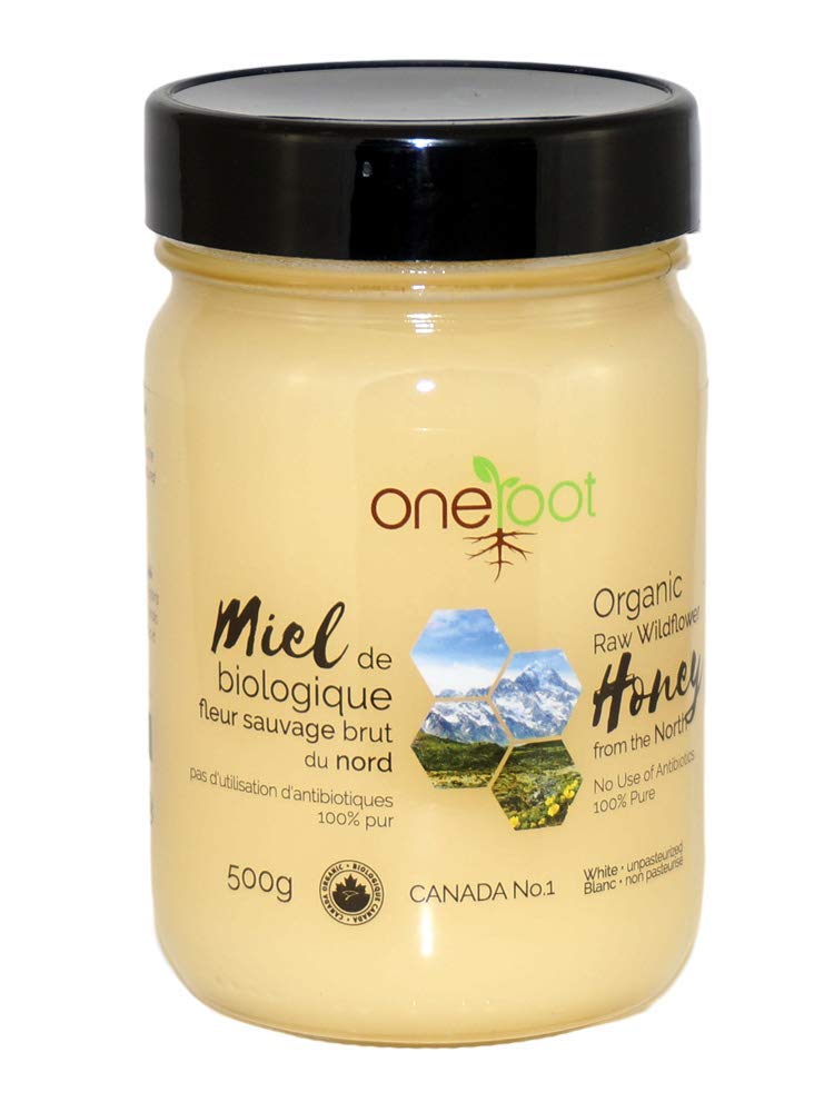 OneRoot - Organic Raw Wildflower Honey (500g)