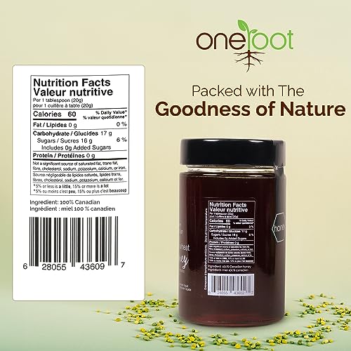 OneRoot - Raw Buckwheat Honey (500g)