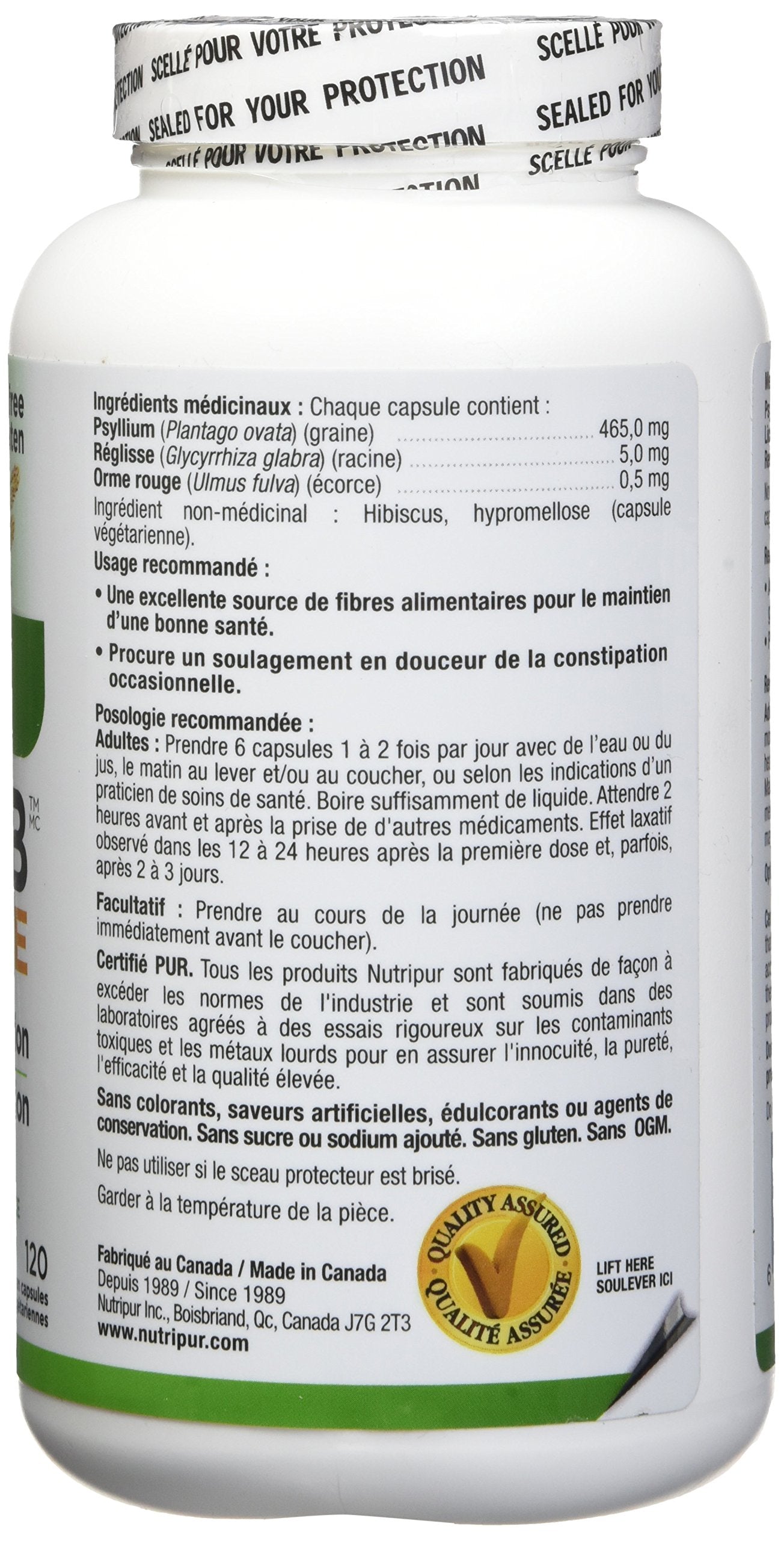 Nutripur - Intesfib (120caps)