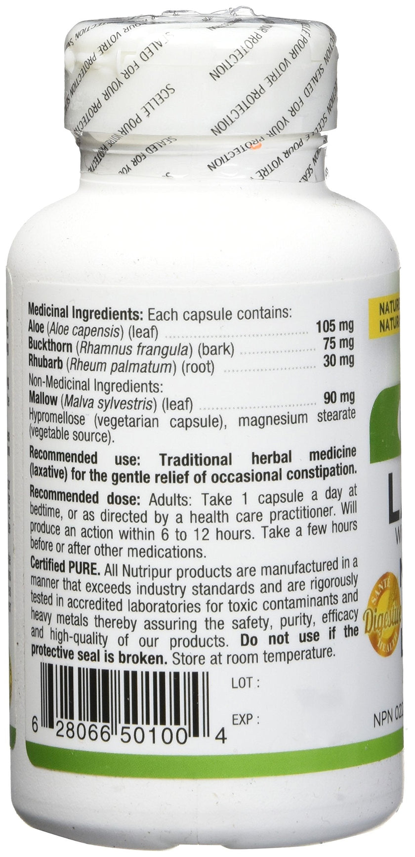 Nutripur - Laxatil (60caps)