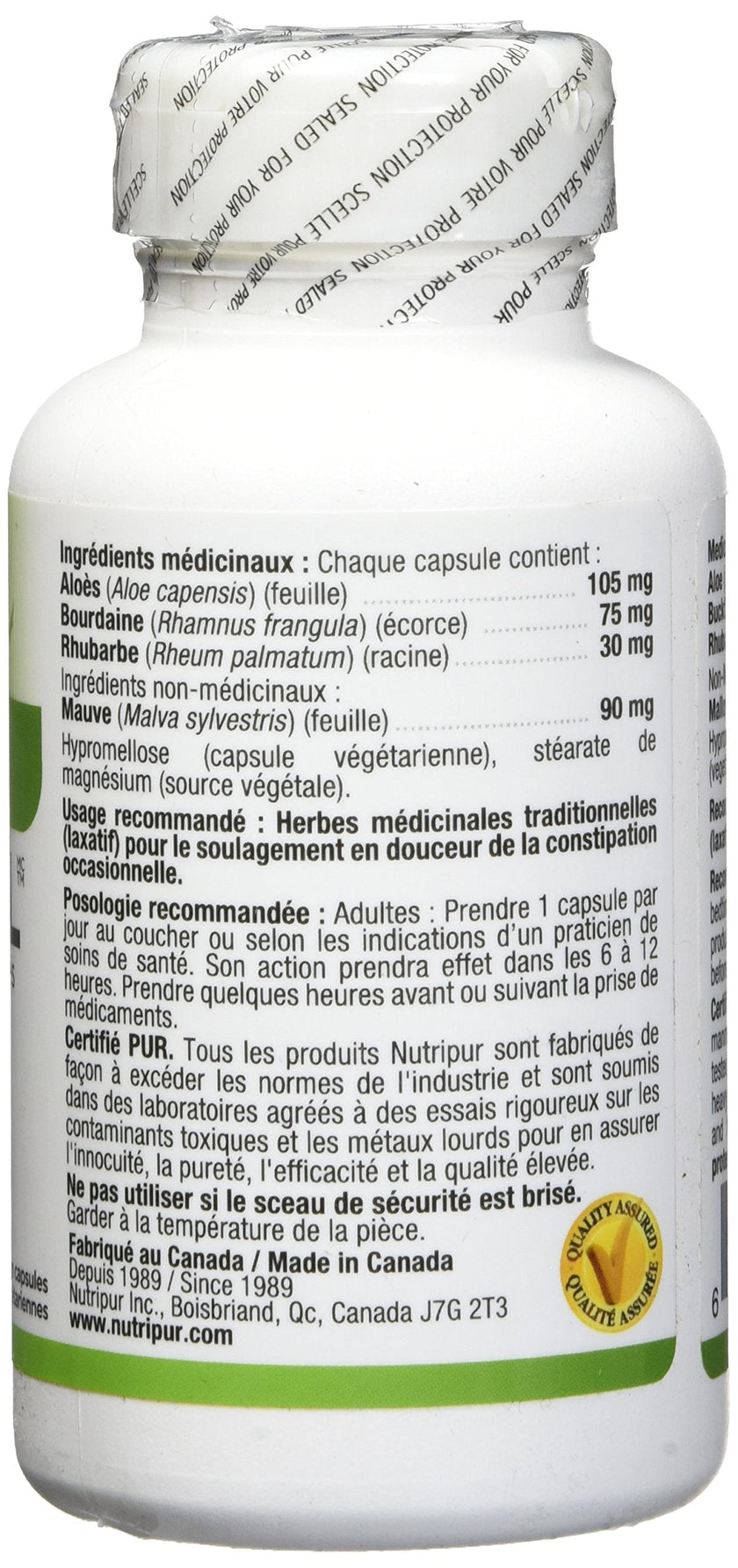 Nutripur - Laxatil (60caps)