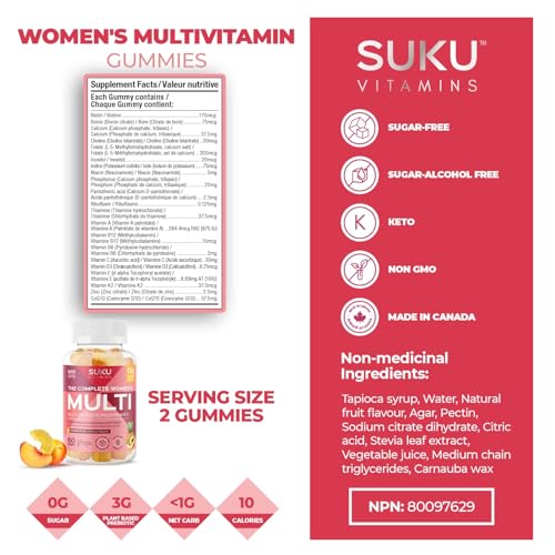 SUKU Vitamins - The Complete Women's Multi (60gmy)