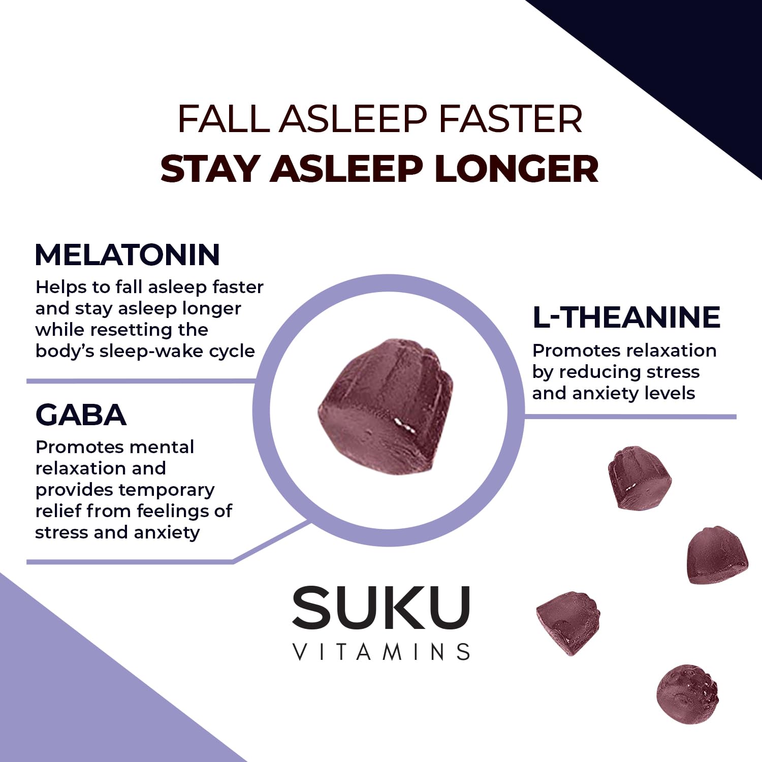 SUKU Vitamins - Restful Sleep (60gmy)