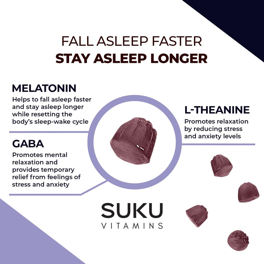 SUKU Vitamins - Restful Sleep (60gmy)