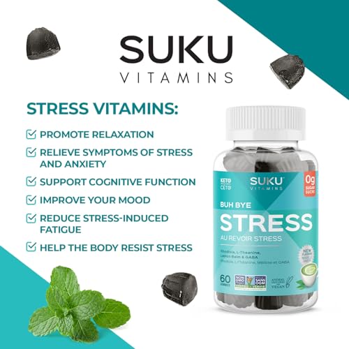 SUKU Vitamins - Buh Bye Stress (60gmy)