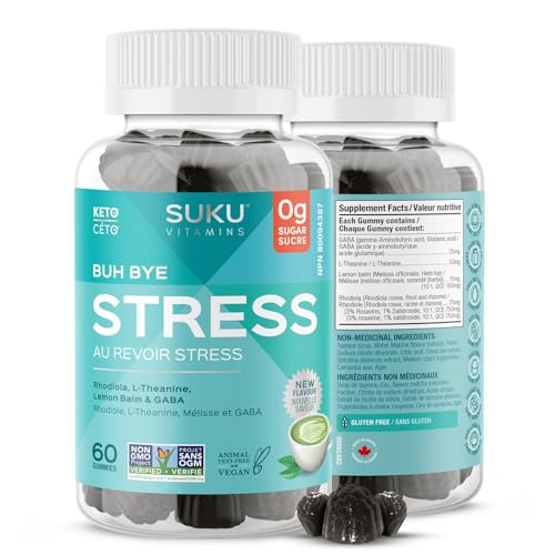 SUKU Vitamins - Buh Bye Stress (60gmy)