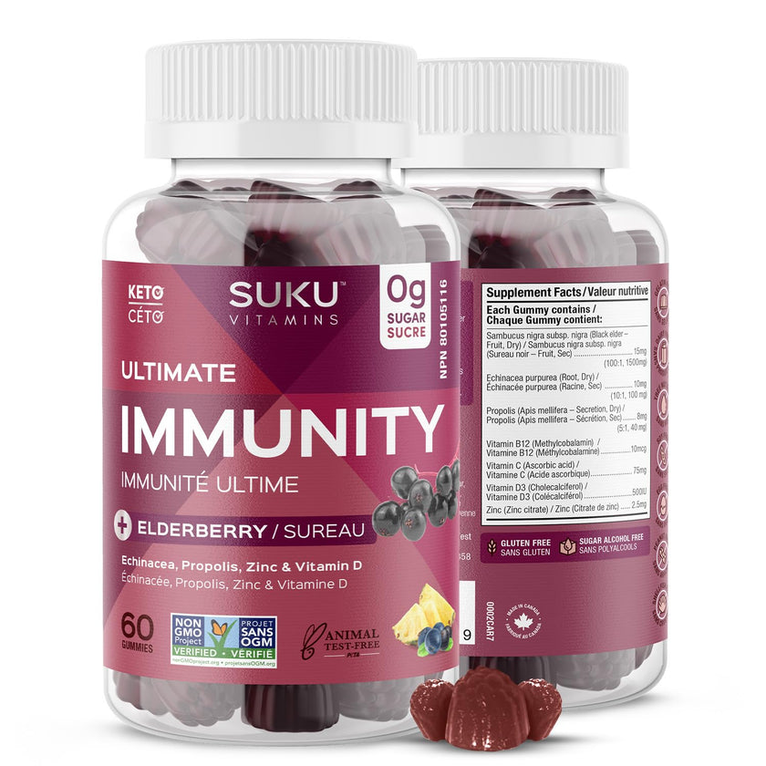 SUKU Vitamins - Ultimate Immunity (60gmy)