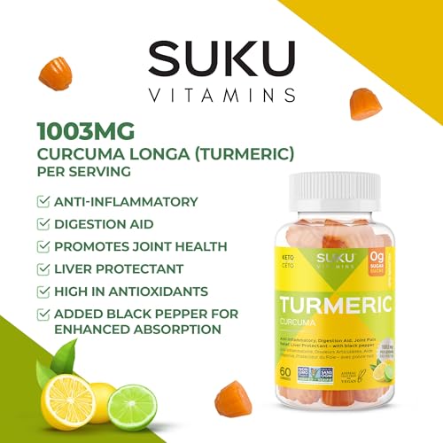 SUKU Vitamins - Turmeric (60gmy)