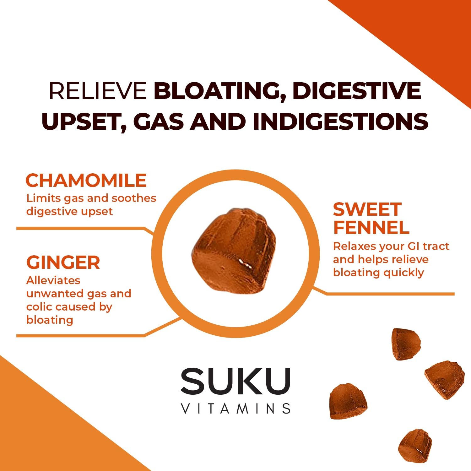SUKU Vitamins - DeBloat (60gmy)