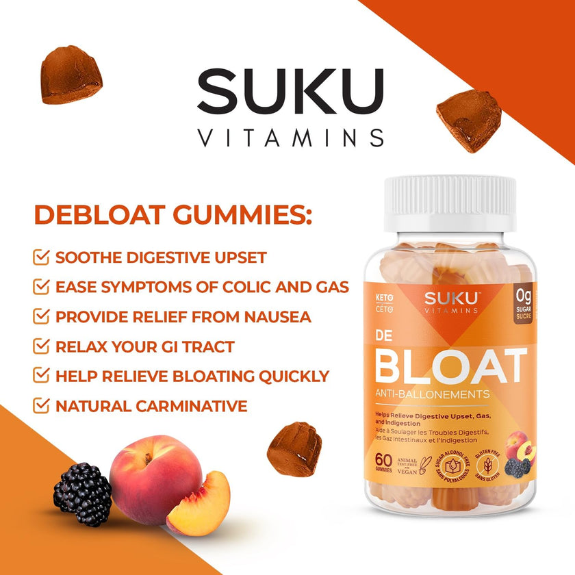 SUKU Vitamins - DeBloat (60gmy)