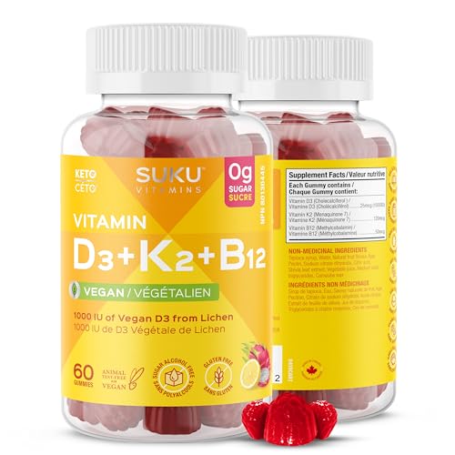 SUKU Vitamins - Vitamin D3 (60gmy)