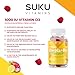 SUKU Vitamins - Vitamin D3 (60gmy)