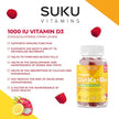 SUKU Vitamins - Vitamin D3 (60gmy)