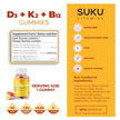 SUKU Vitamins - Vitamin D3 (60gmy)