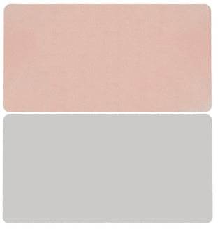 Oversized mouse table mat double sided