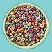 Farm Girl - Rainbow Hoops (280g)