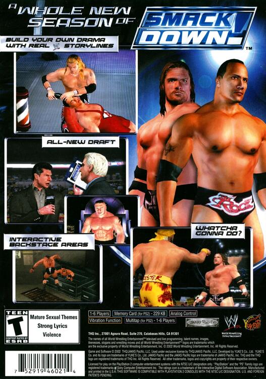 WWE SmackDown! Shut Your Mouth (usagé)