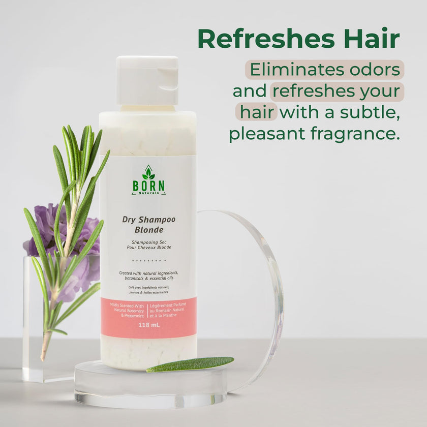 BORN Naturals - Dry Shampoo - Blonde (118ml)