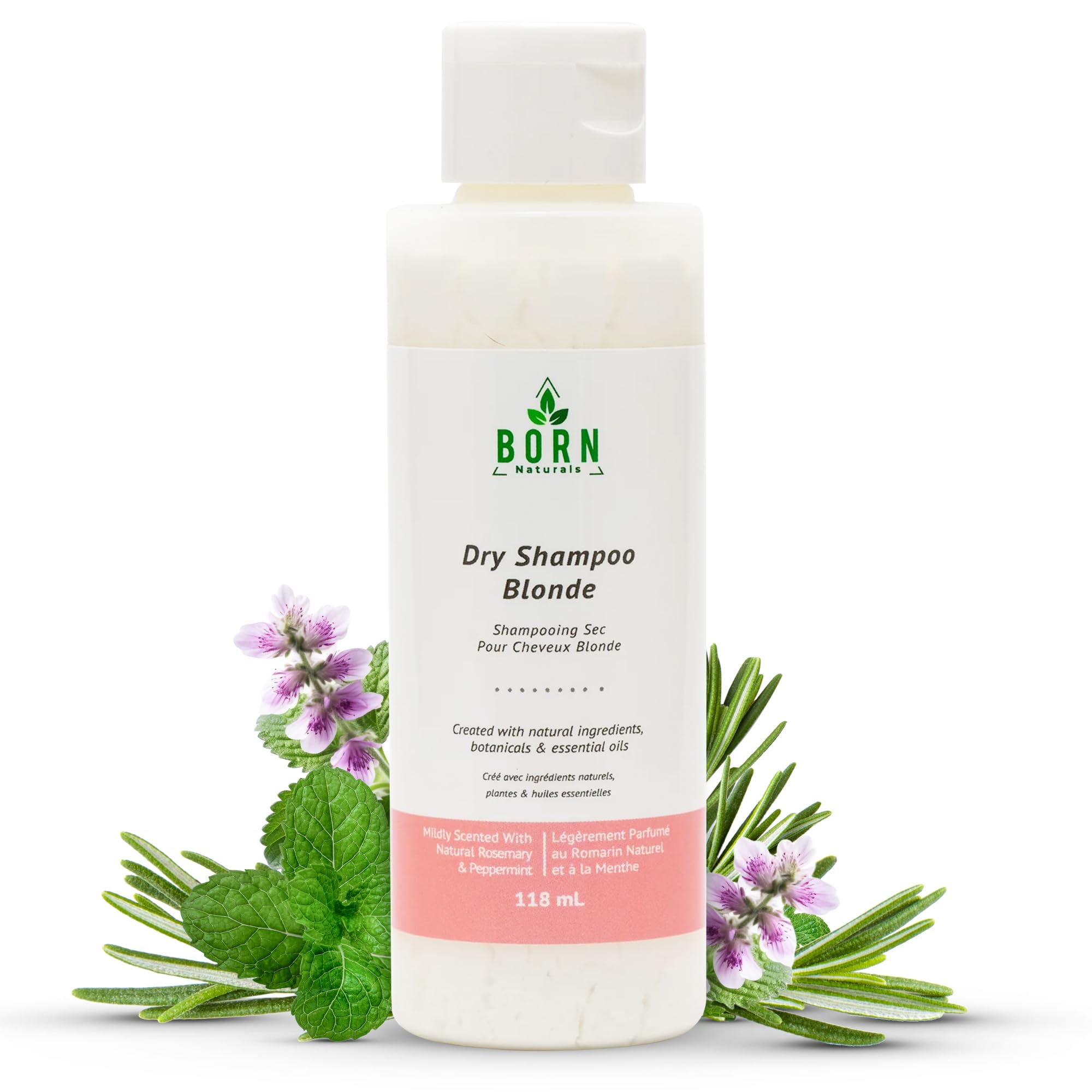 BORN Naturals - Dry Shampoo - Blonde (118ml)