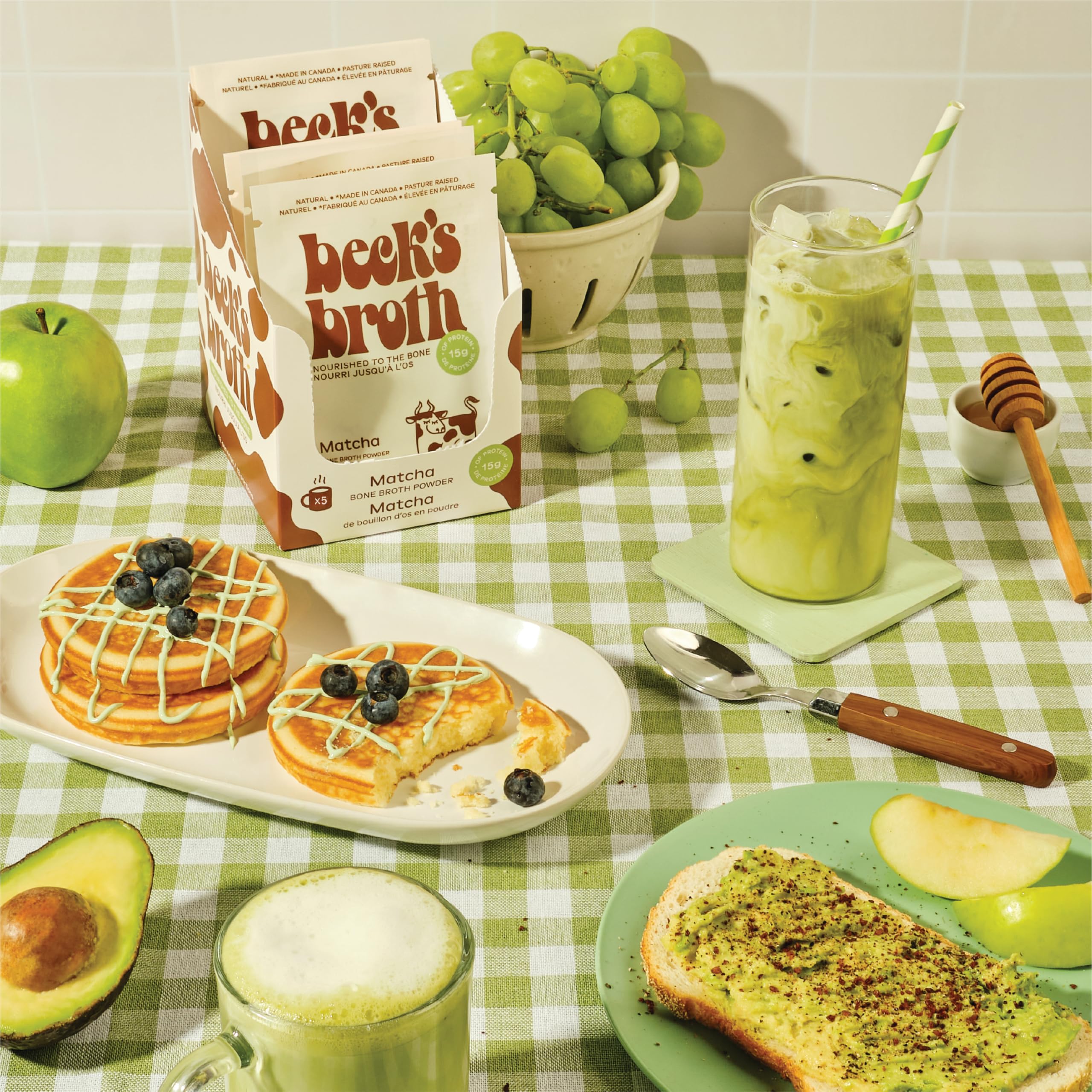 Beck's Broth - Protein Matcha Latte (25g)