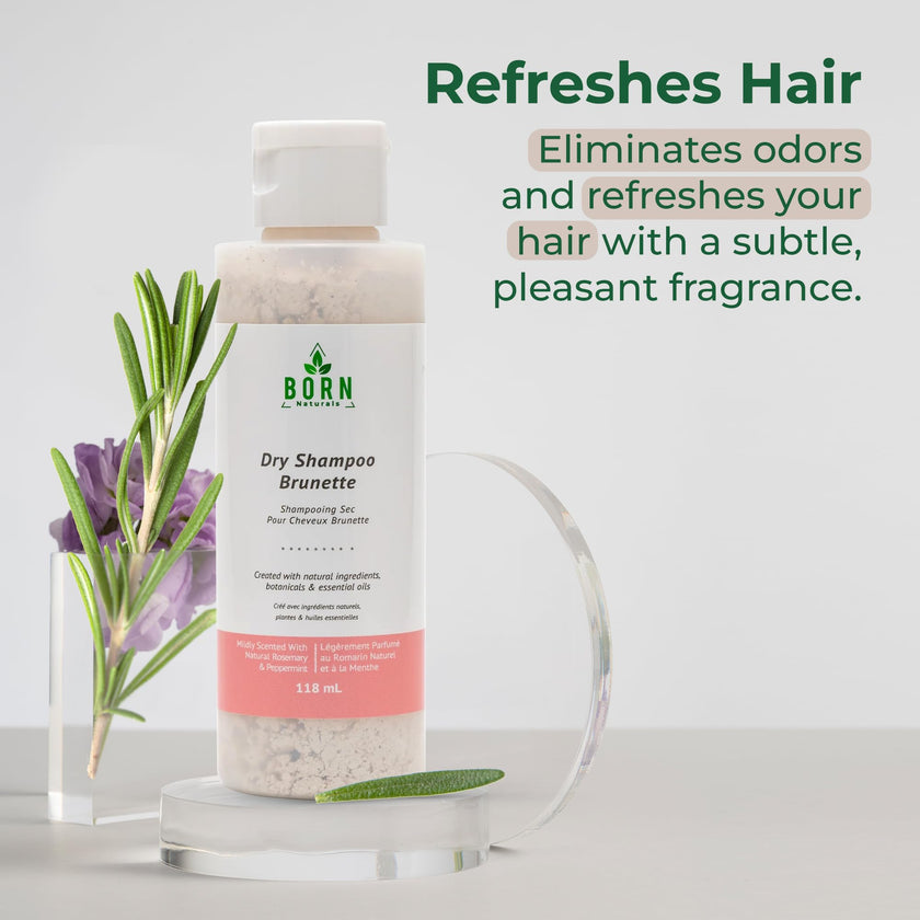 BORN Naturals - Dry Shampoo - Brunette (118ml)