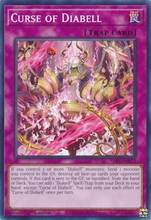 Curse of Diabell (ALIN-EN072) - Alliance Insight 1st Edition