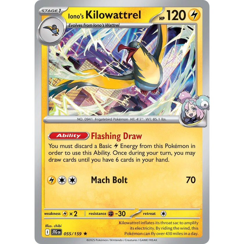 Iono's Kilowattrel (055/159) (PR)