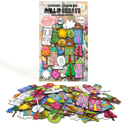 AALL and Create - Ephemera Die-Cuts - 2 Up 2 Down