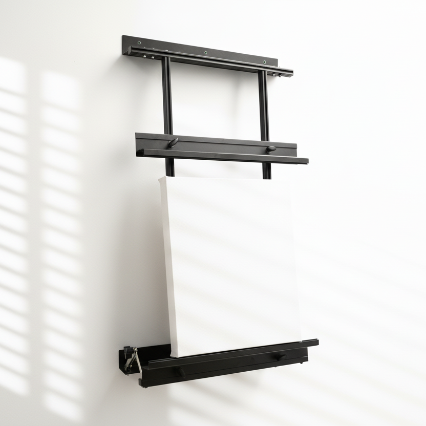 Adjustable Metal Wall Easel - 25.5