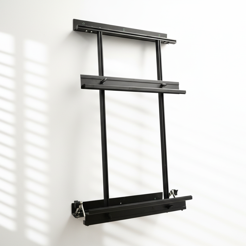 Adjustable Metal Wall Easel - 25.5