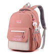 Kids’ Contrast Colour Schoolbag – Large Capacity bACKPACK