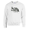 Simplicity Horse Portrait Sweatshirt – Elegant Clean Lined Graphic Apparel