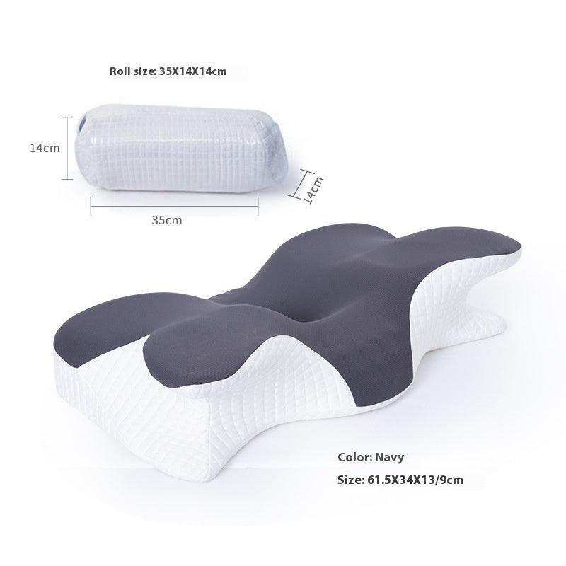 Slow Rebound Memory Foam Cervical Pillow – Ergonomic Neck Support Pillow for Adults