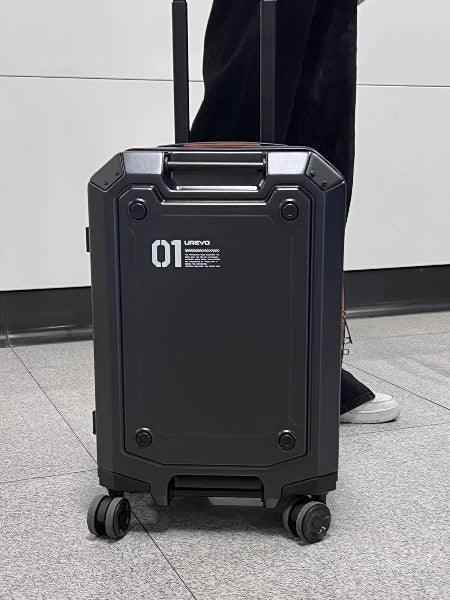 Hard Shell Carry On Luggage Spinner Suitcase – Compact Cabin Travel Trolley 20 inch