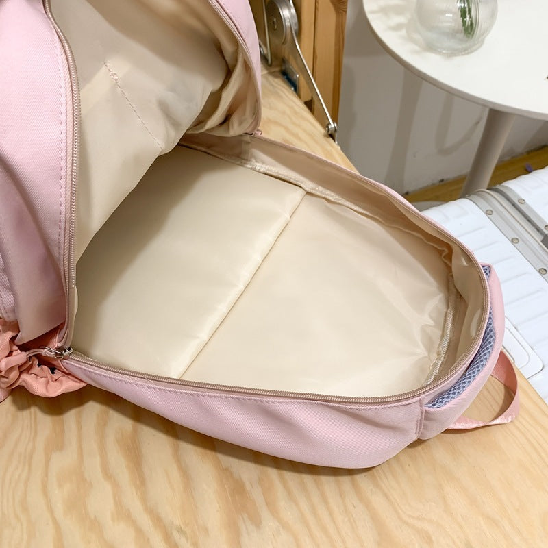 Large Capacity Nylon Backpack – Cartoon Cute Style | 10 Colours