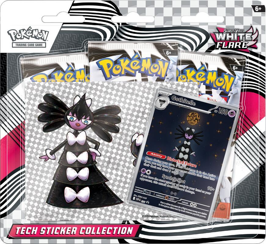 Pokémon TCG - Scarlet & Violet - White Flare - Tech Sticker Collection