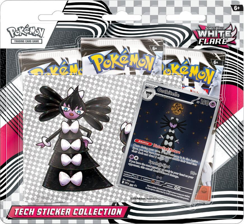 Pokémon TCG - Scarlet & Violet - White Flare - Tech Sticker Collection