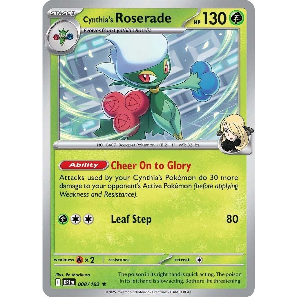 Cynthia's Roserade (008/182) (DRI)