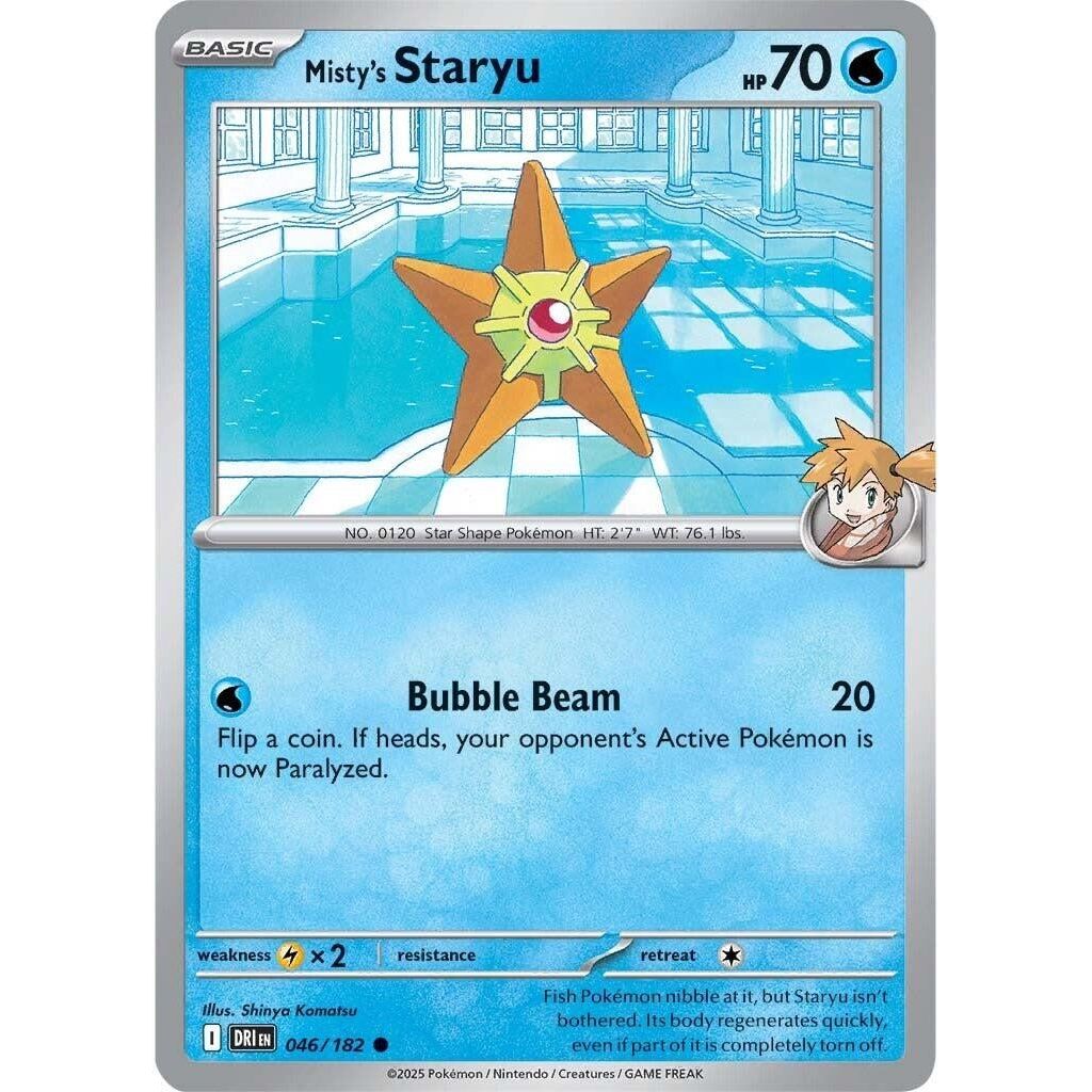 Misty's Staryu (046/180) (DRI)
