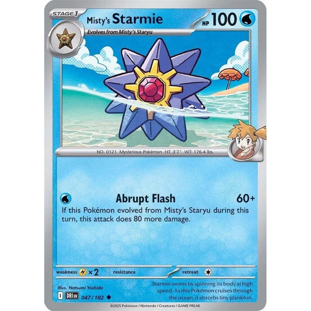 Misty's Starmie (047/182) (DRI)