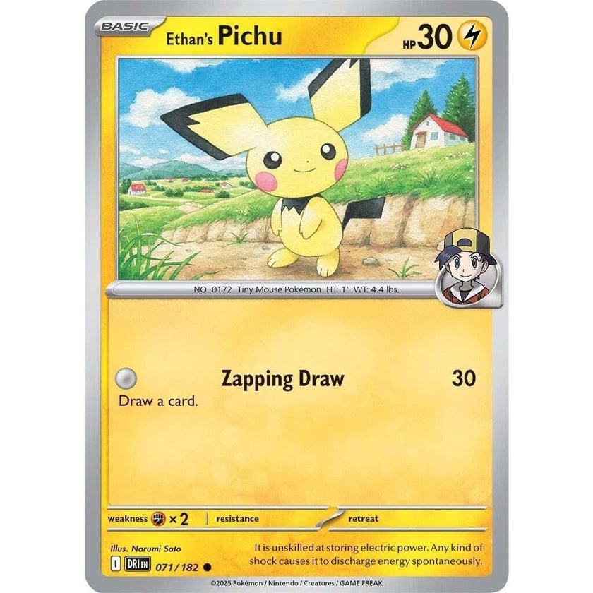 Ethan's Pichu (071/182) (DRI)