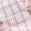 Children's Striped Shirt Denim Shorts Two-piece Set