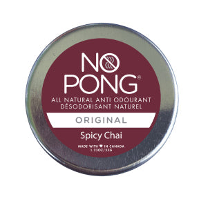 No Pong Natural Deodorant - Spicy Chai Original (35g)