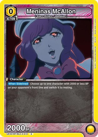 Meninas McAllon (UEX01BT/BLC-2-010) - UEX01BT BLEACH ThousandYear Blood War Vol2