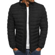 Autumn Winter Windproof Long Puffer Jackets for Men Cotton Padded