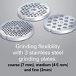 HAMILTON BEACH PROFESSIONAL Stand Mixer All-Metal Meat and Food Grinder Attachment